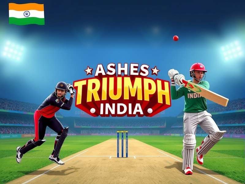Ashes Triumph India Game Banner